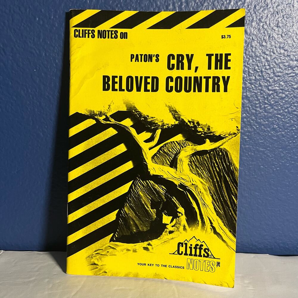Cliff Notes:‎ Cry, The Beloved Country